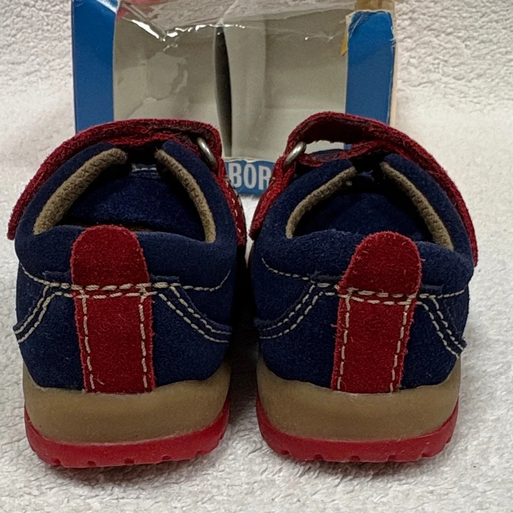 Gymboree Navy and Red Baby Walkers vintage Y2K nwt
